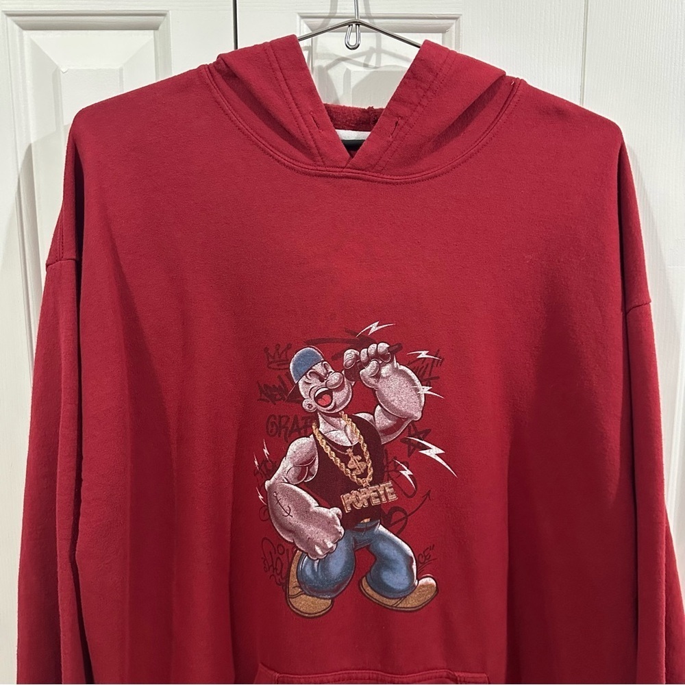 Anvil Popeyes Rapper Hoodie - Picture 2 of 9